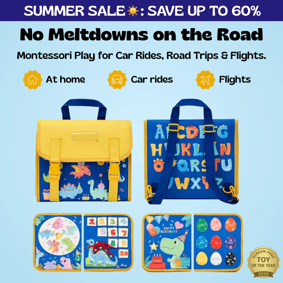 Castilo™ Montessori Busy Board