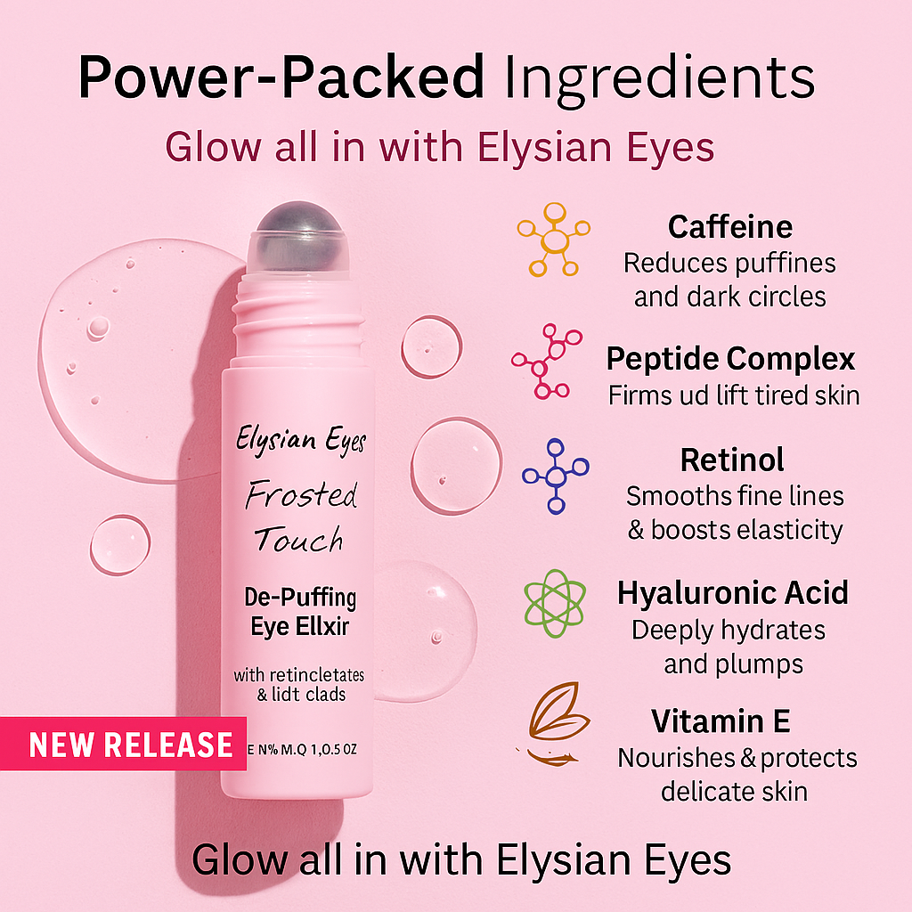 Elysian Eyes: De-Puffing Eye Serum
