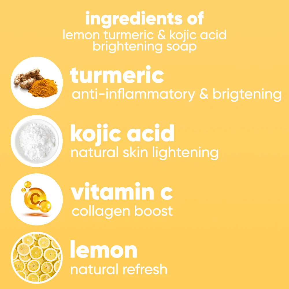 Scentra Glow Soap With Turmeric + Kojic Acid™