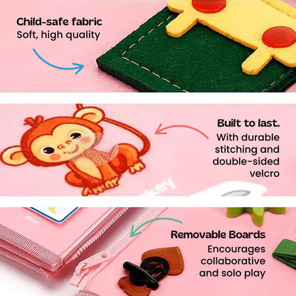Castilo™ Montessori Busy Board