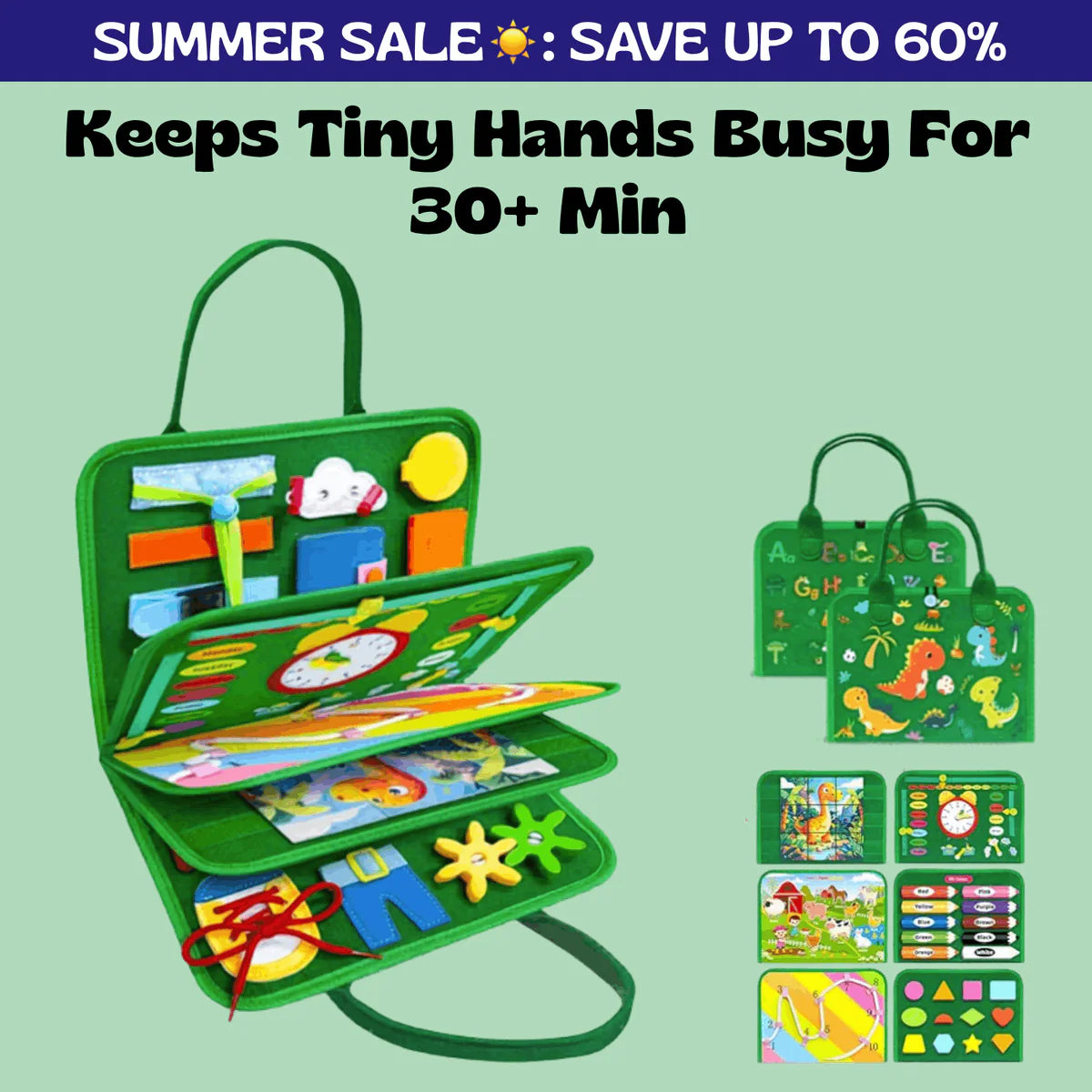 Castilo™ Montessori Busy Board