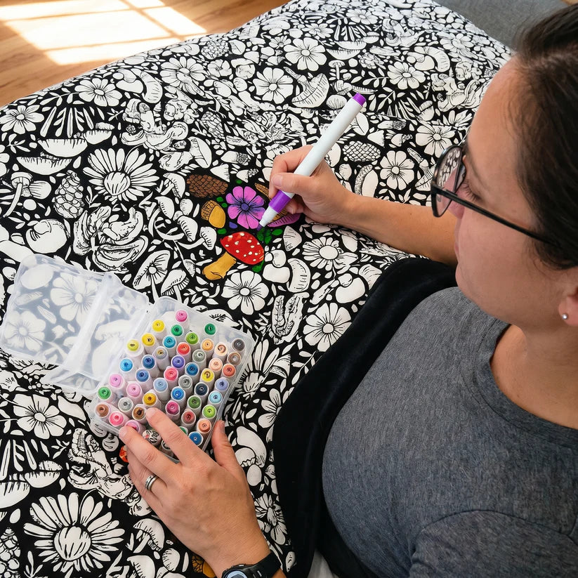 Castilo Coloring Blanket