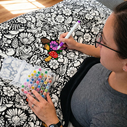 Castilo Coloring Blanket