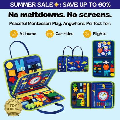 Castilo™ Montessori Busy Board