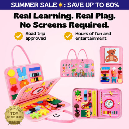 Castilo™ Montessori Busy Board