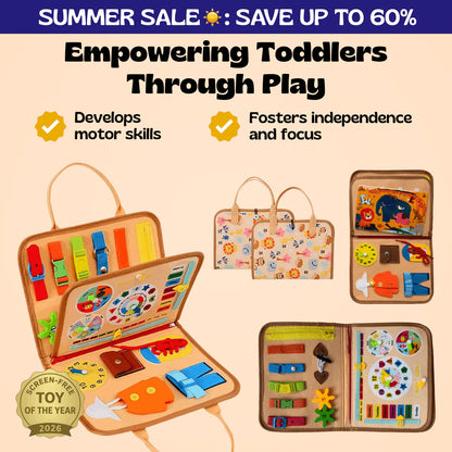 Castilo™ Montessori Busy Board