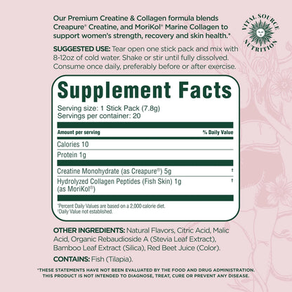 Castilo Design's Flexi Creatine & Collagen Stick Packs