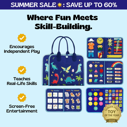 Castilo™ Montessori Busy Board