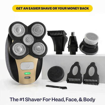 Full-Body Shaving Made Simple – Head, Face, Body & Below the Waist