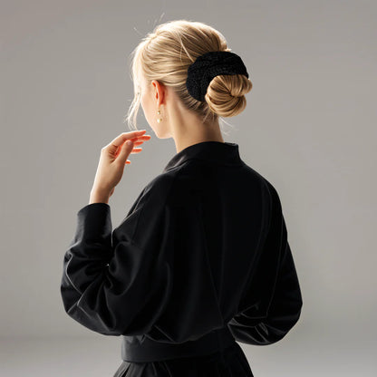 Knit Twist Scrunchie