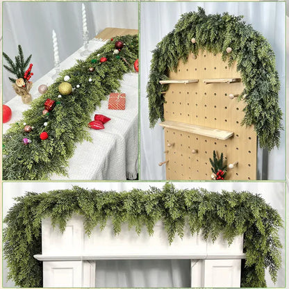 CedarBloom™ Real-Touch Garland