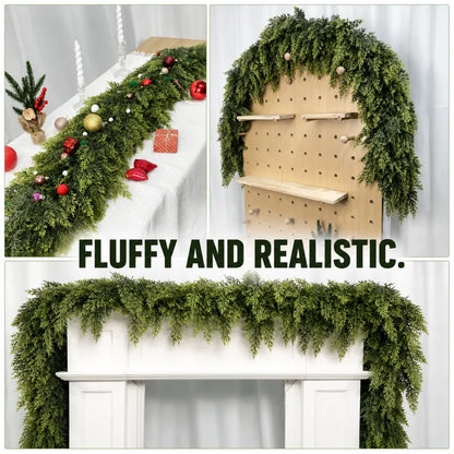 CedarBloom™ Real-Touch Garland