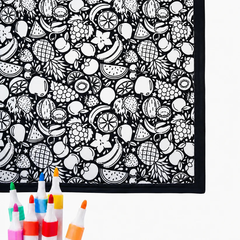 Castilo Coloring Blanket