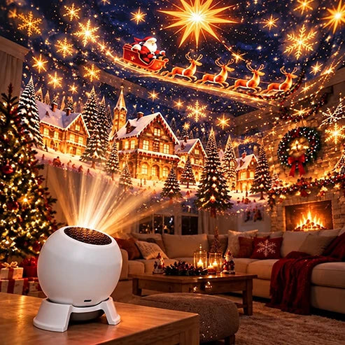 Christmas Wonderland – Holiday Projection Night Light