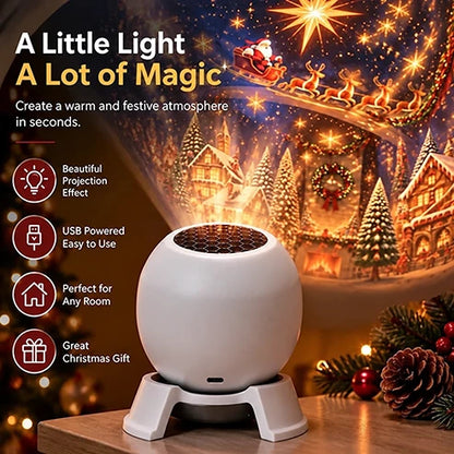 Christmas Wonderland – Holiday Projection Night Light